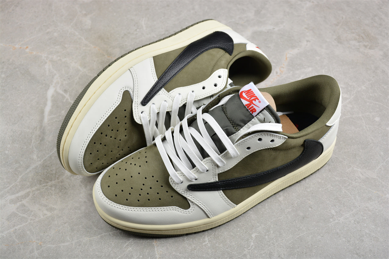 Travis Scott x Air Jordan 1 Low OG Olive