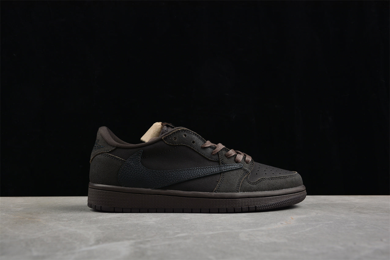Travis Scott x Air Jordan 1 Low OG Velvet Brown