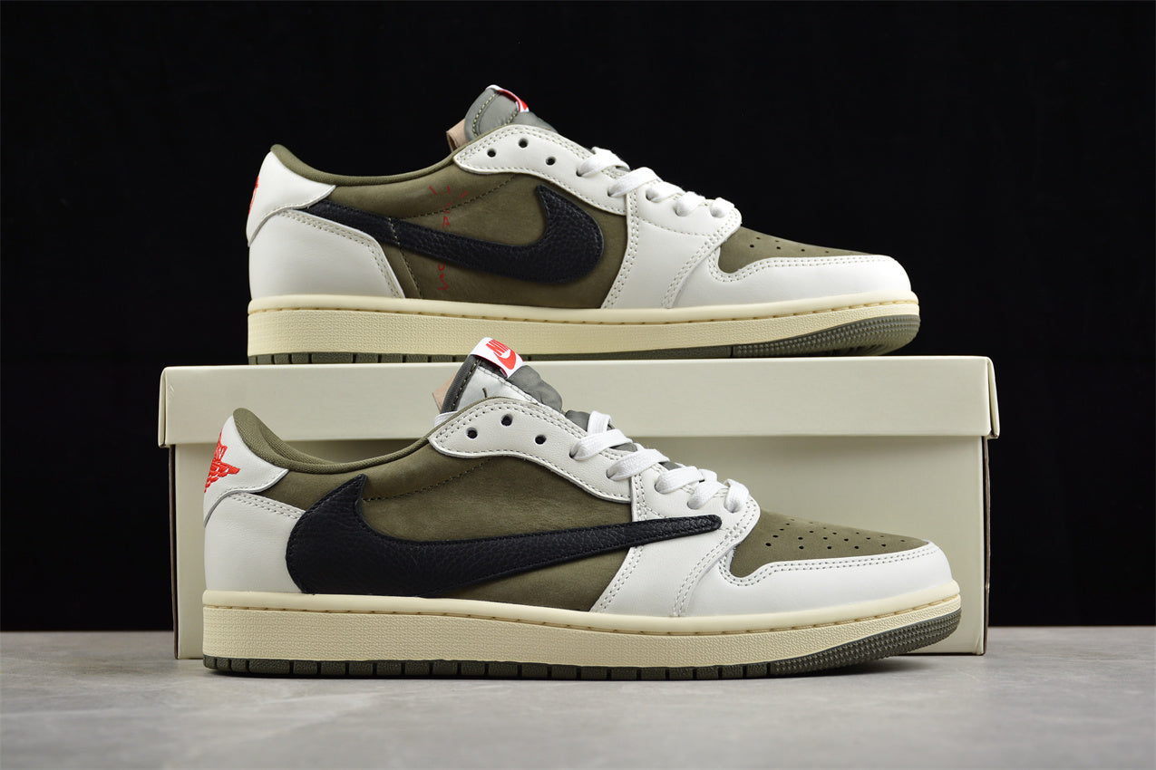 Travis Scott x Air Jordan 1 Low OG Olive