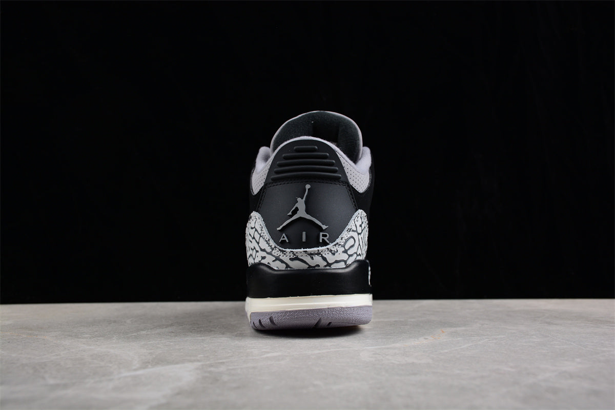 Air Jordan 3 Black White Ciment
