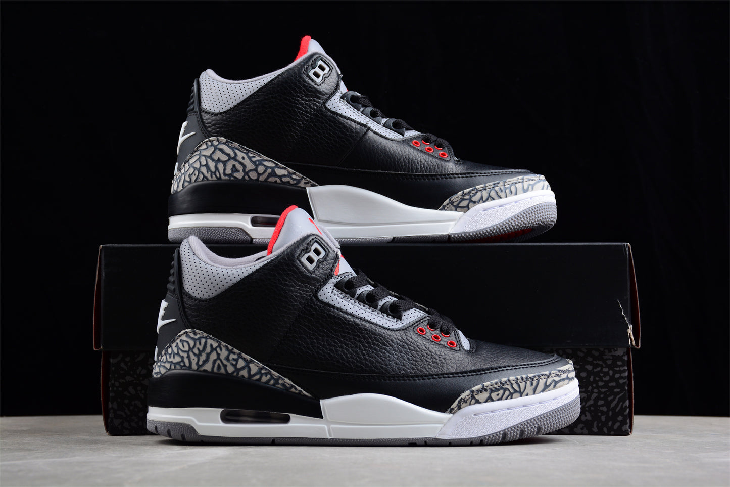 Air Jordan 3 black/white grey cement 'OG'
