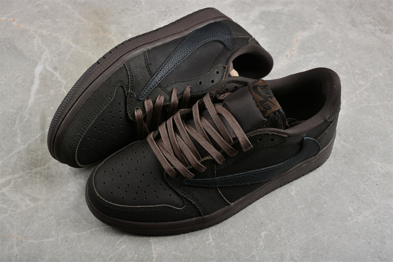 Travis Scott x Air Jordan 1 Low OG Velvet Brown