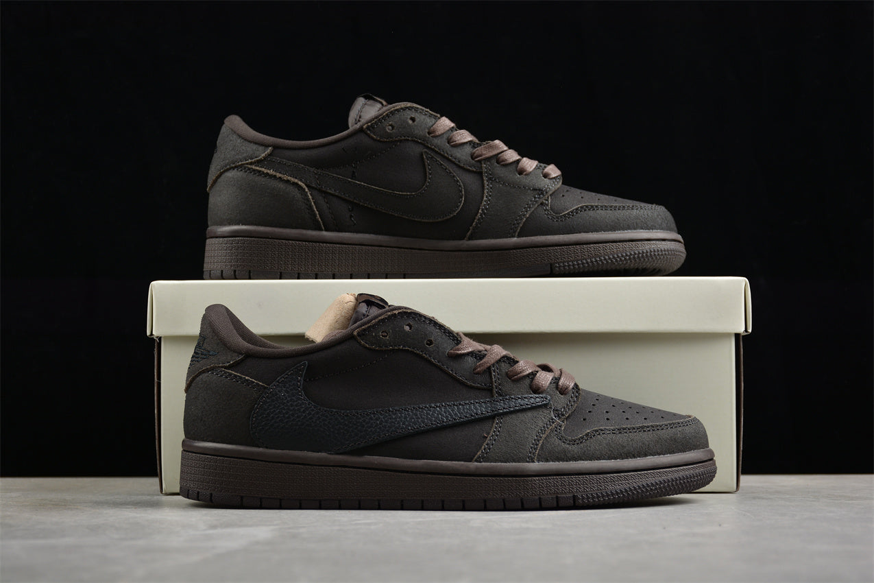 Travis Scott x Air Jordan 1 Low OG Velvet Brown