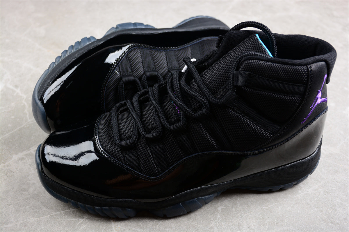 Air Jordan 11 Black Gamma blue