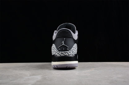 Air Jordan 3 Black White Ciment