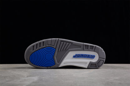 Air Jordan 3 Cement Blue and white