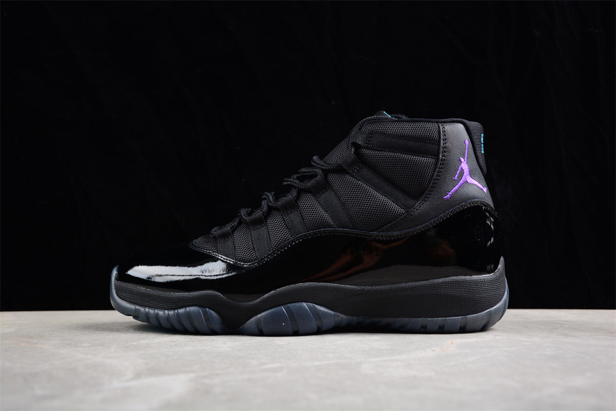 Air Jordan 11 Black Gamma blue