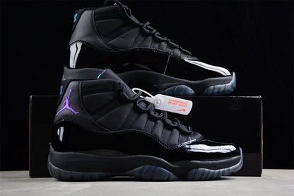 Air Jordan 11 Black Gamma blue