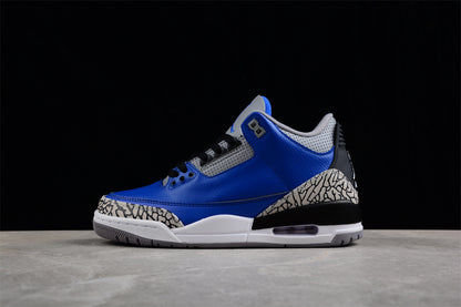 Air Jordan 3 Cement Blue and white
