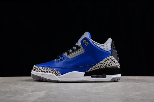 Air Jordan 3 Cement Blue and white