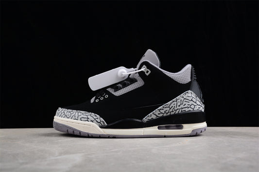 Air Jordan 3 Black White Ciment
