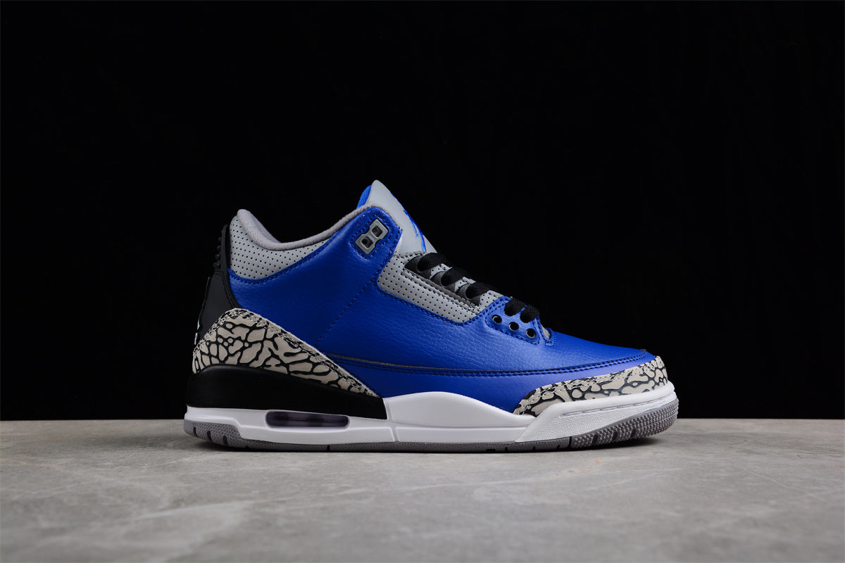 Air Jordan 3 Cement Blue and white