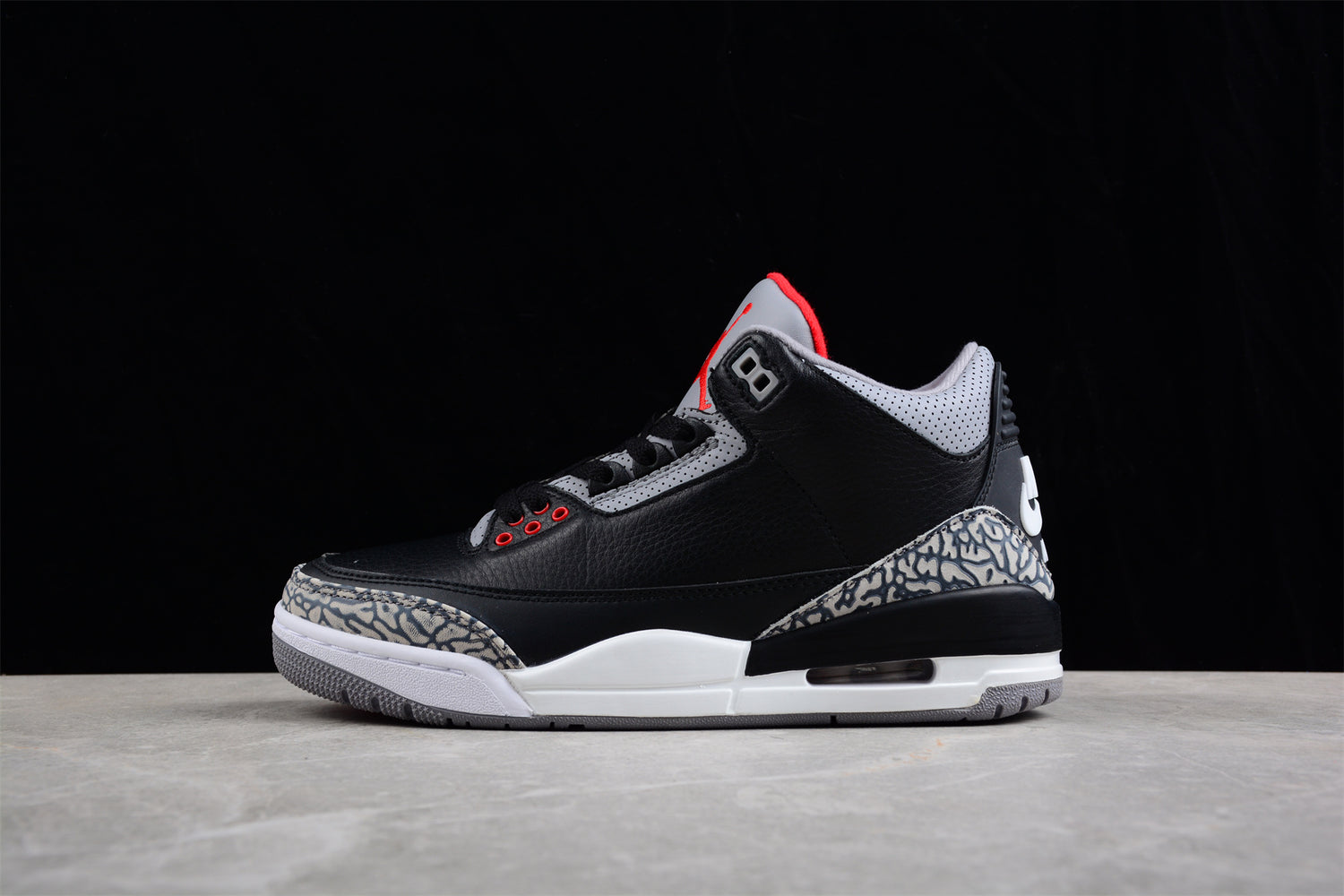 Air Jordan 3 black/white grey cement 'OG'